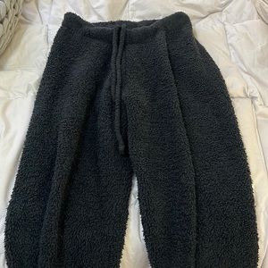Skims fuzzy joggers